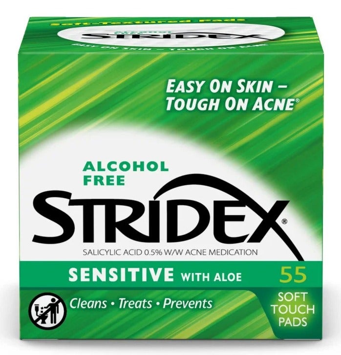Stridex Daily Care Acne Pads With Aloe 55 - Image 1